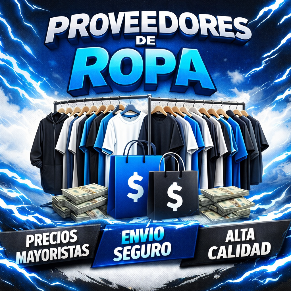 PACK DE PROVEEDORES DE ROPA PREMIUM - CALIDAD TOP