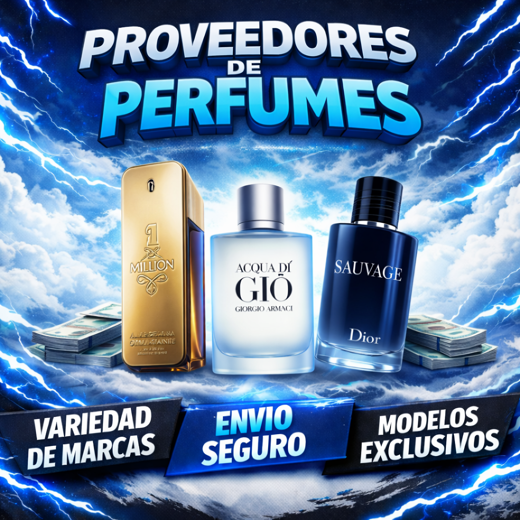 PACK PROVEEDORES DE PERFUMES - ALTA GAMA Y MÁXIMO MARGEN